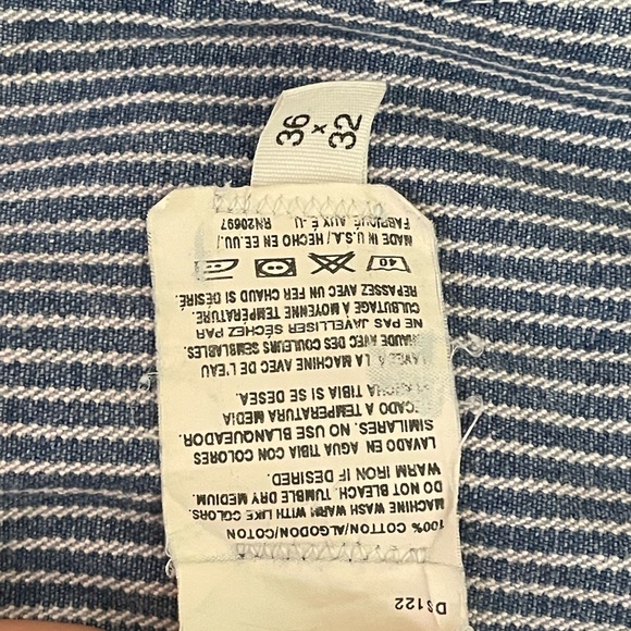 *SOLD* Stripped dickie overalls - Picture 3 of 11